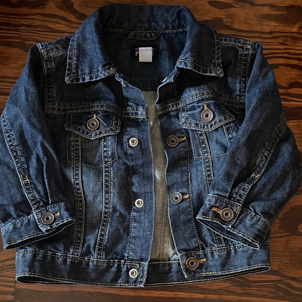 The children’s place Classic Blue Denim Kids Jacket